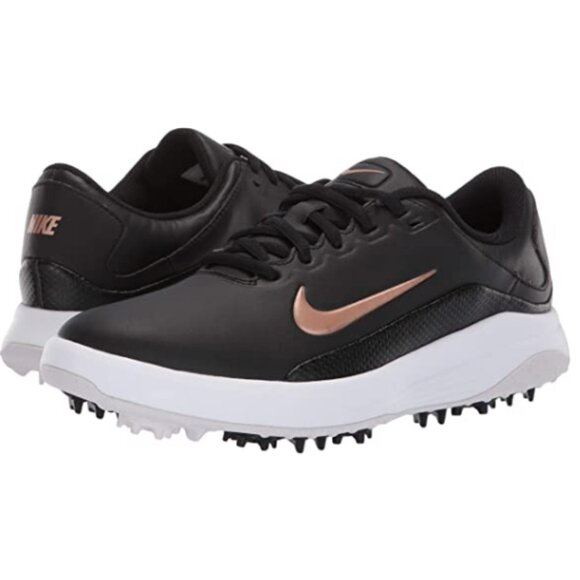 Nike Women's Vapor Golf Cleats Black Size 10 - Picture 7 of 7